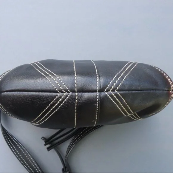 Coach Vintage SoHo Mini Bag Black Leather Crossbody - Picture 3 of 6